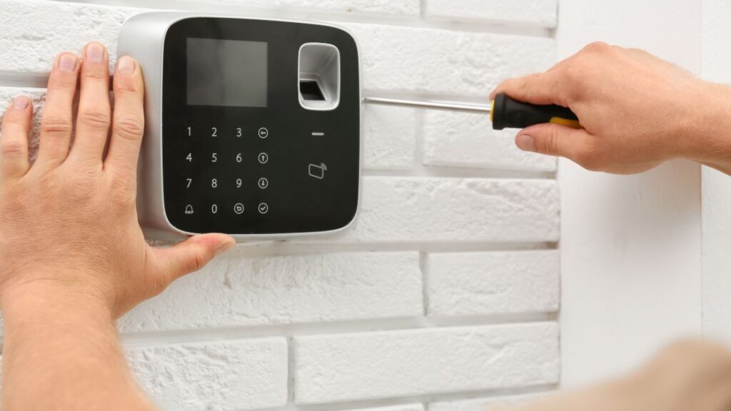 Smart security home installation