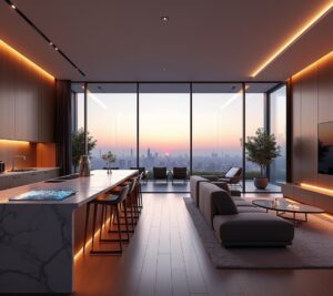 Complex automation scene setup