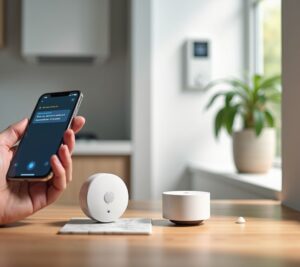 Smart water sensor near appliances